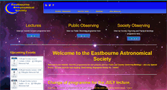 Desktop Screenshot of eastbourneas.org.uk